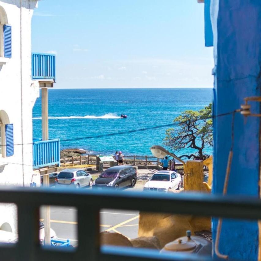 墾丁海景包棟船帆石海景五臥室villa Ig Kenting Timehouse Beach Villal 五餅二魚l住宿l包棟lktvl麻將l廚房l德州撲克桌遊i步行至沙灘三分鐘 Ig官網私密預約優惠i墾丁海景包棟i船帆石包棟i Cape Eluanbi Exterior foto